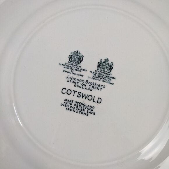 Johnson Brothers COTSWOLD blue and white salad plate - Picture 4 of 5
